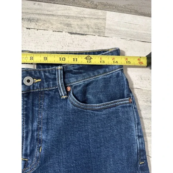 Flint and Tinder Men's Straight Fit Jeans Dark Blue Size 28 x 32 - Picture 11 of 13